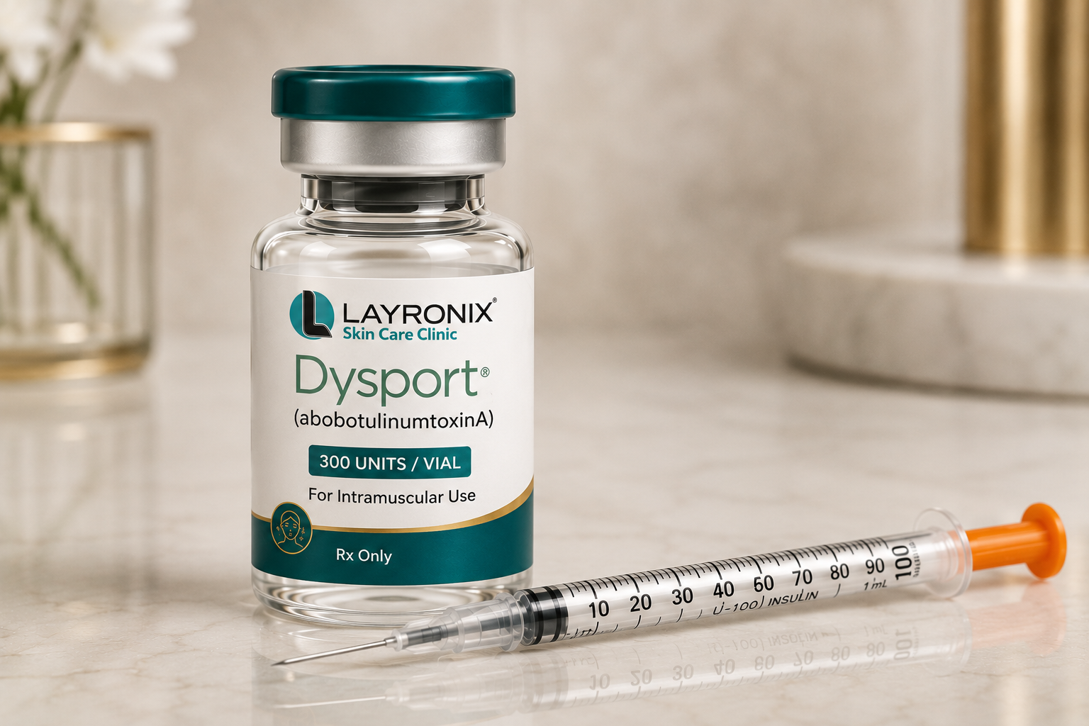 Dysport abobotulinumtoxinA vial