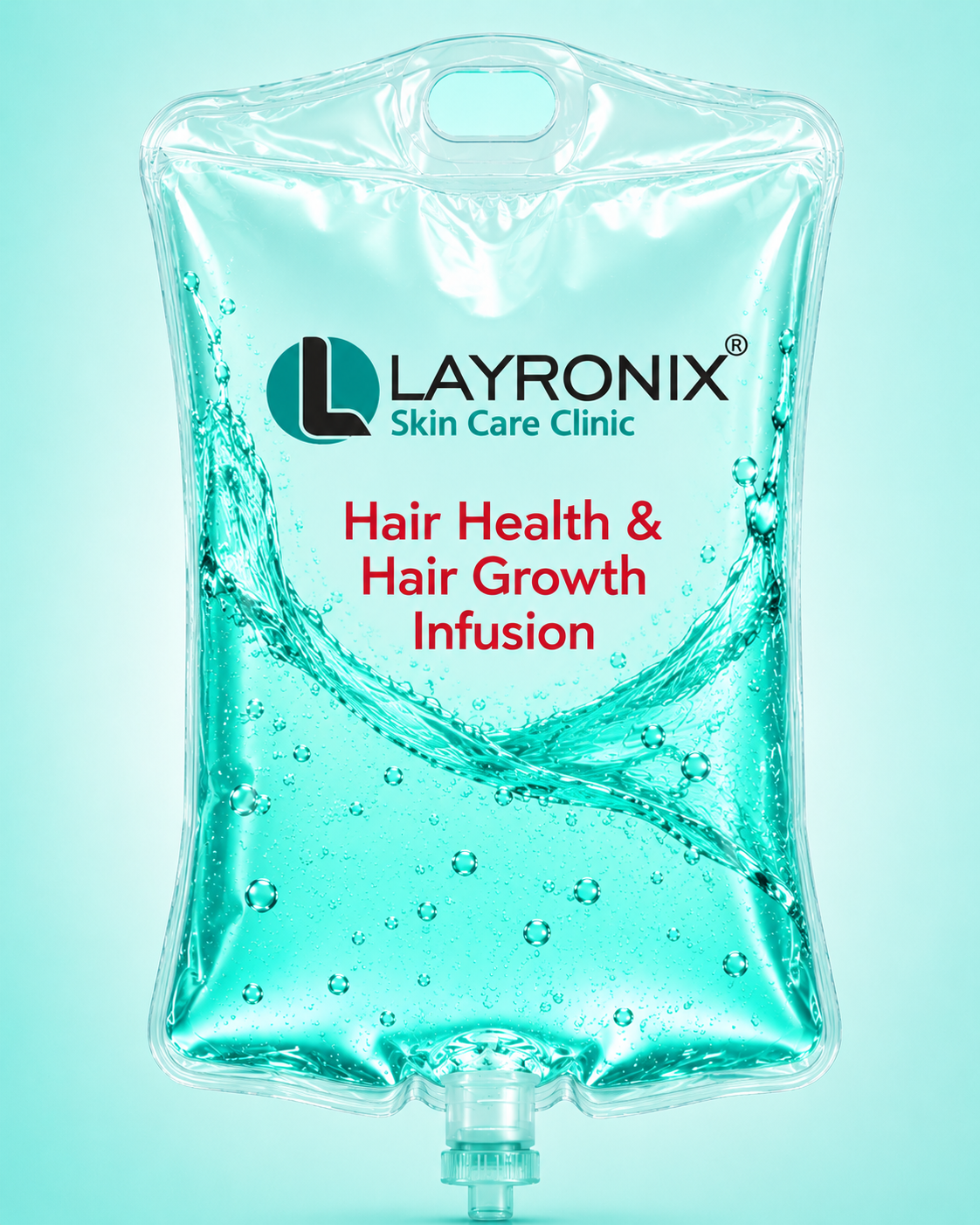 Hair Health and Hair Growth Infusion IV bag